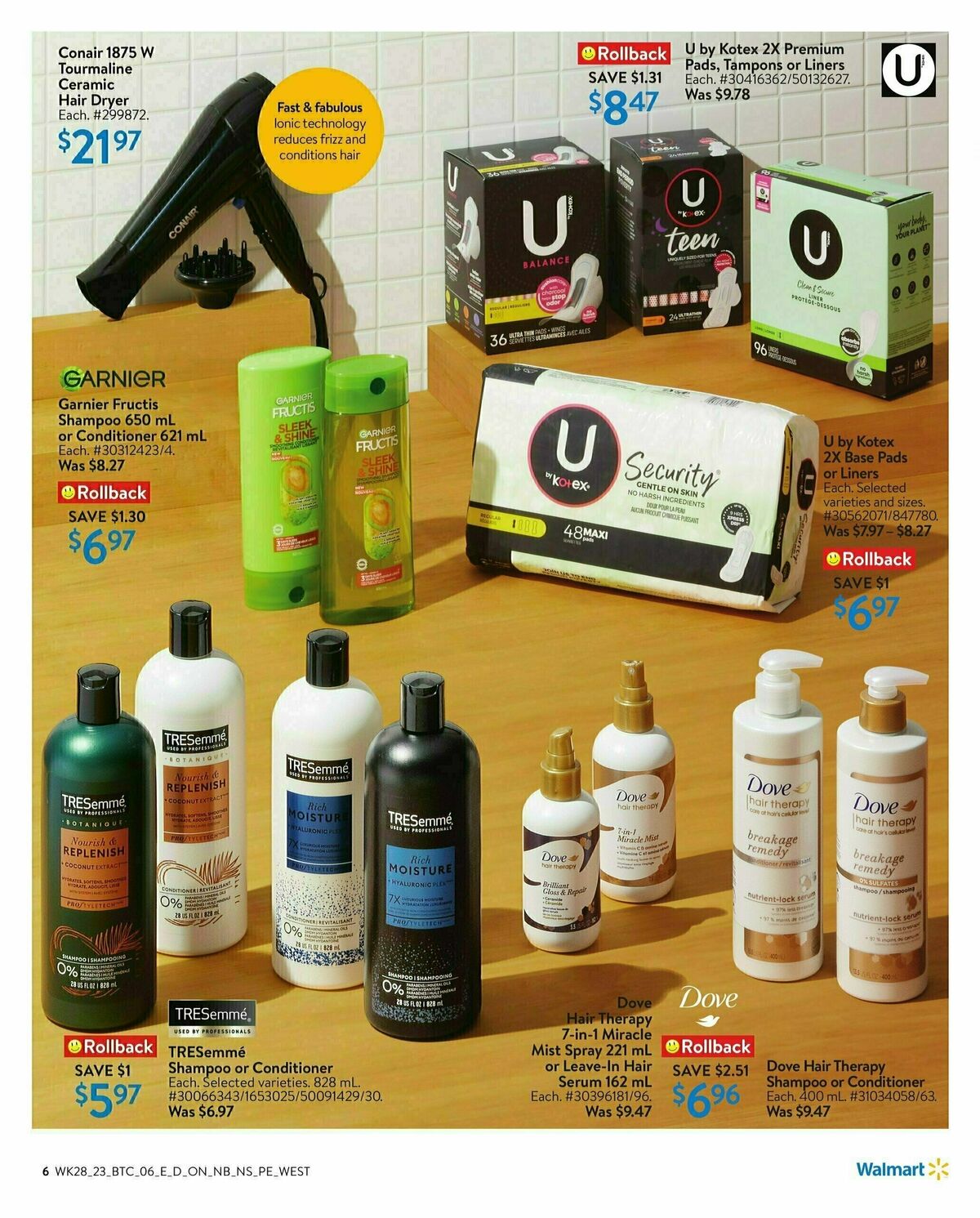 Walmart Back to Campus Flyer from August 3