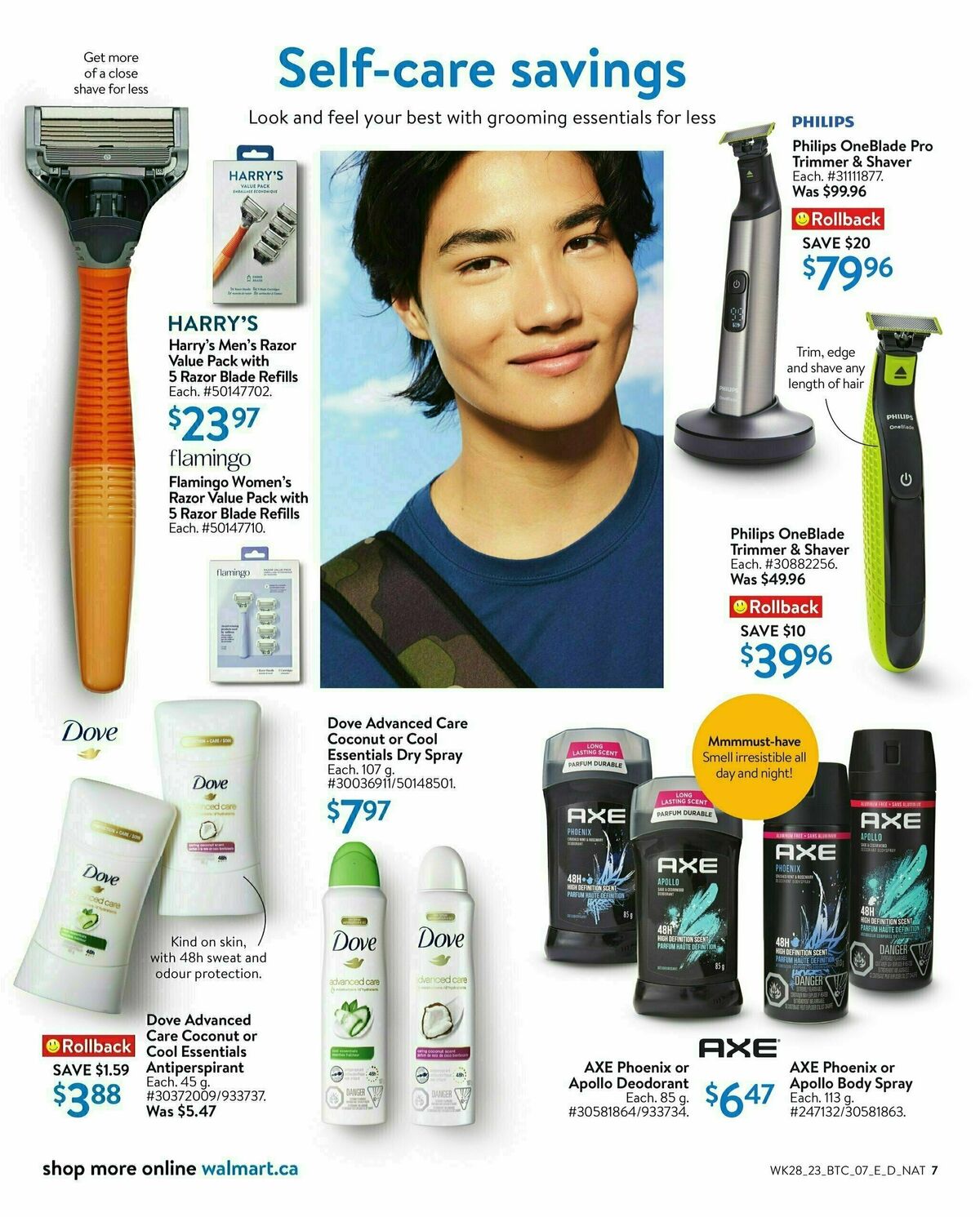 Walmart Back to Campus Flyer from August 3