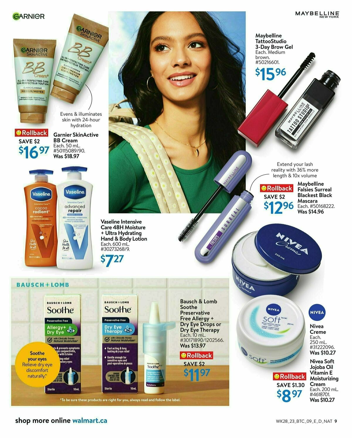 Walmart Back to Campus Flyer from August 3