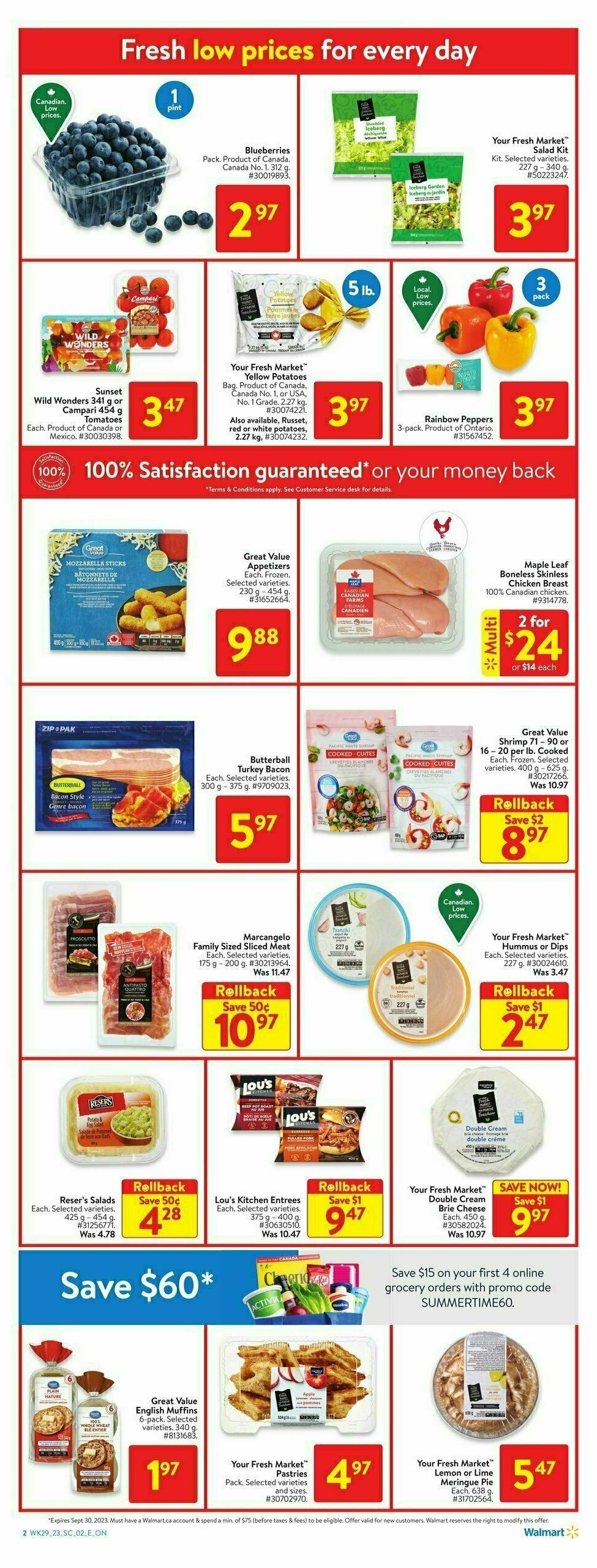 Walmart Flyer from August 10