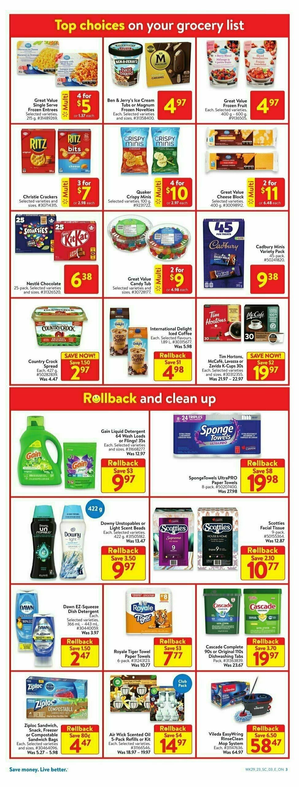 Walmart Flyer from August 10