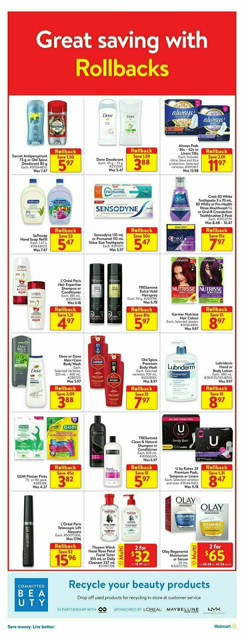 Walmart Flyer from August 10
