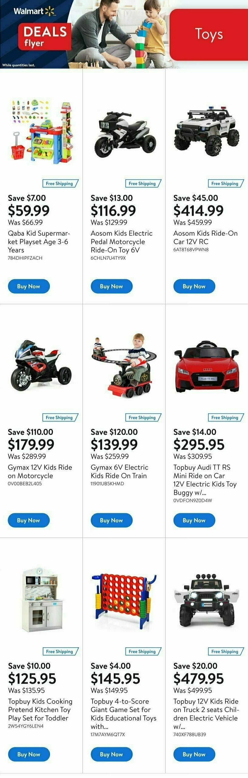 Walmart Deals Flyer Flyer from August 10