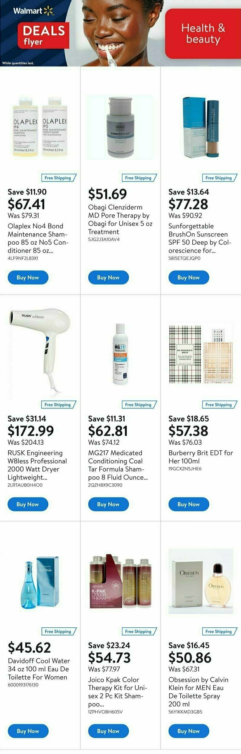 Walmart Deals Flyer Flyer from August 10