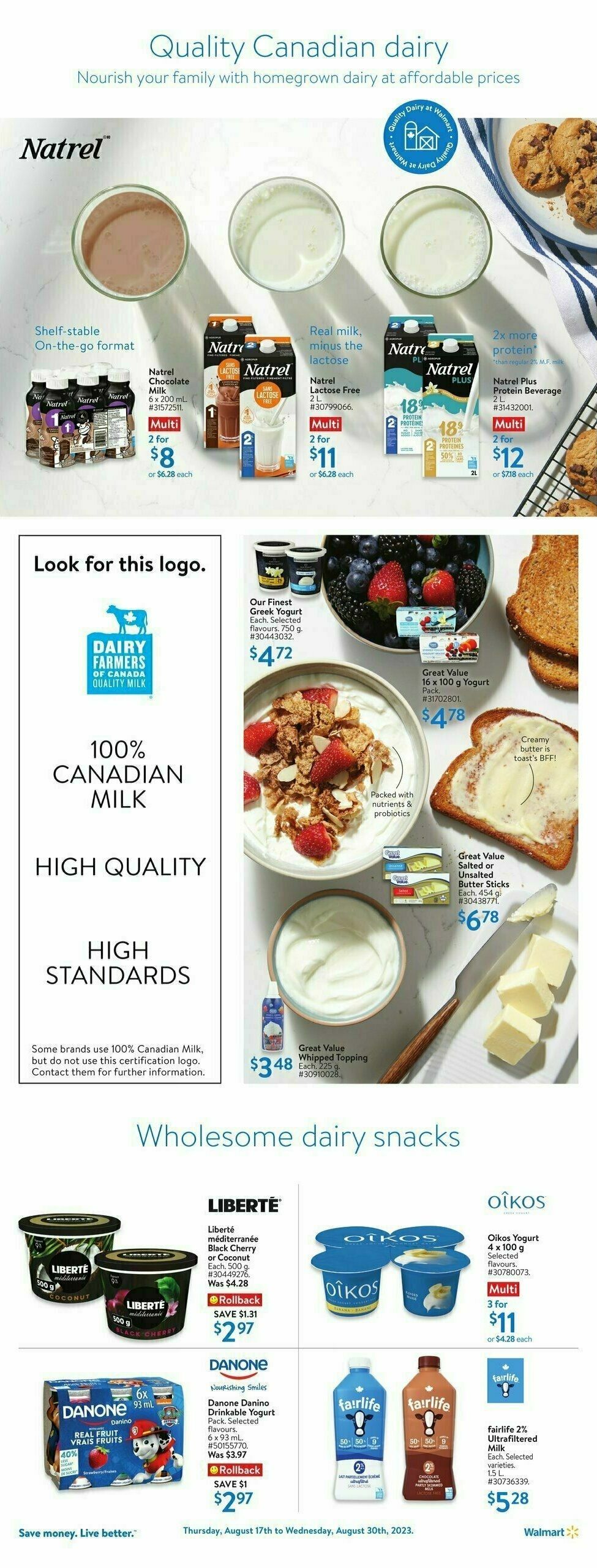 Walmart Flyer Flyer from August 17