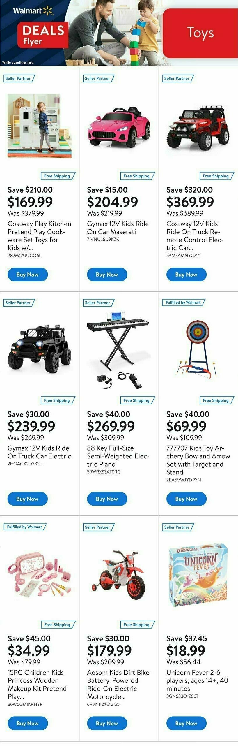 Walmart Deals Flyer Flyer from August 17