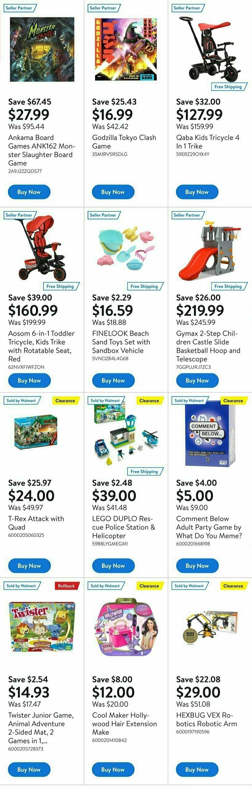Walmart Deals Flyer Flyer from August 17