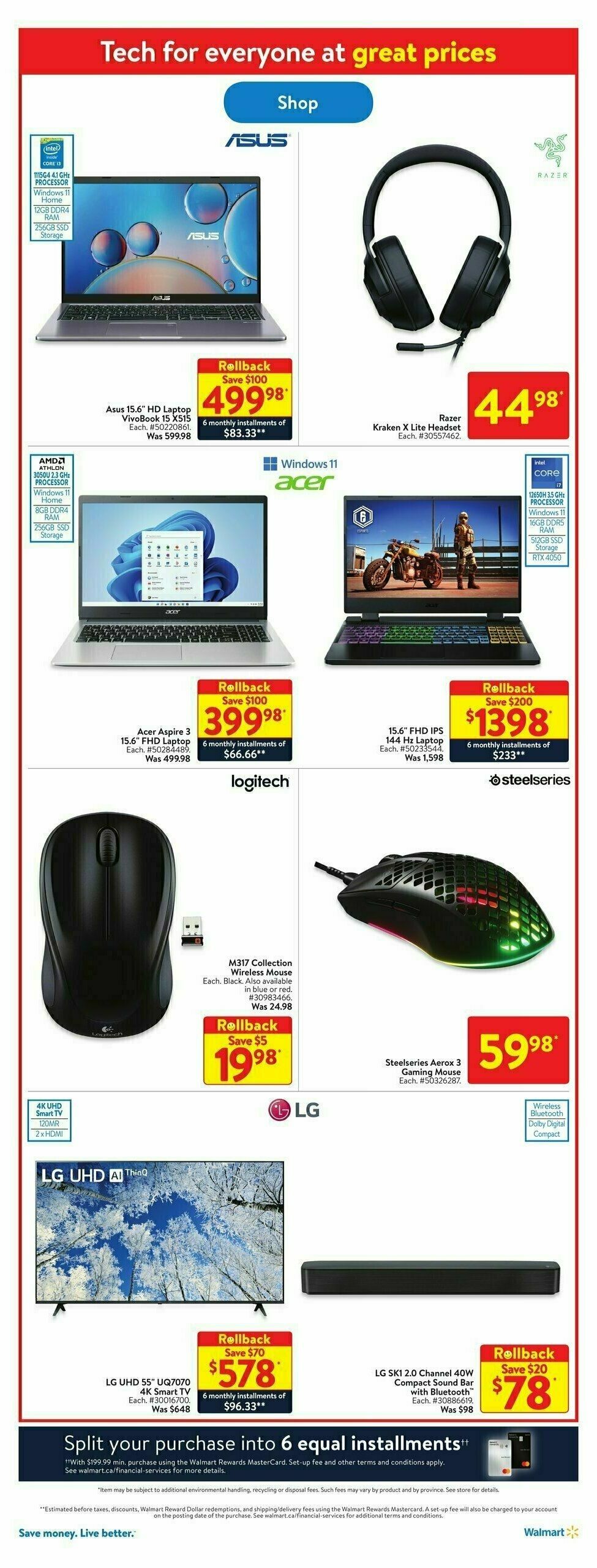 Walmart Flyer Flyer from August 24