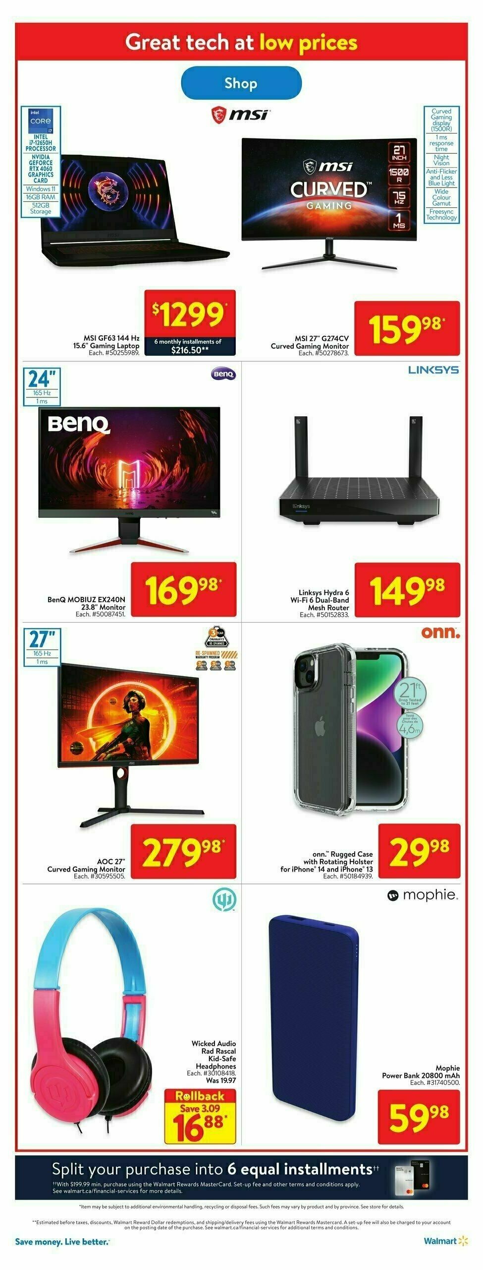 Walmart Flyer Flyer from August 24