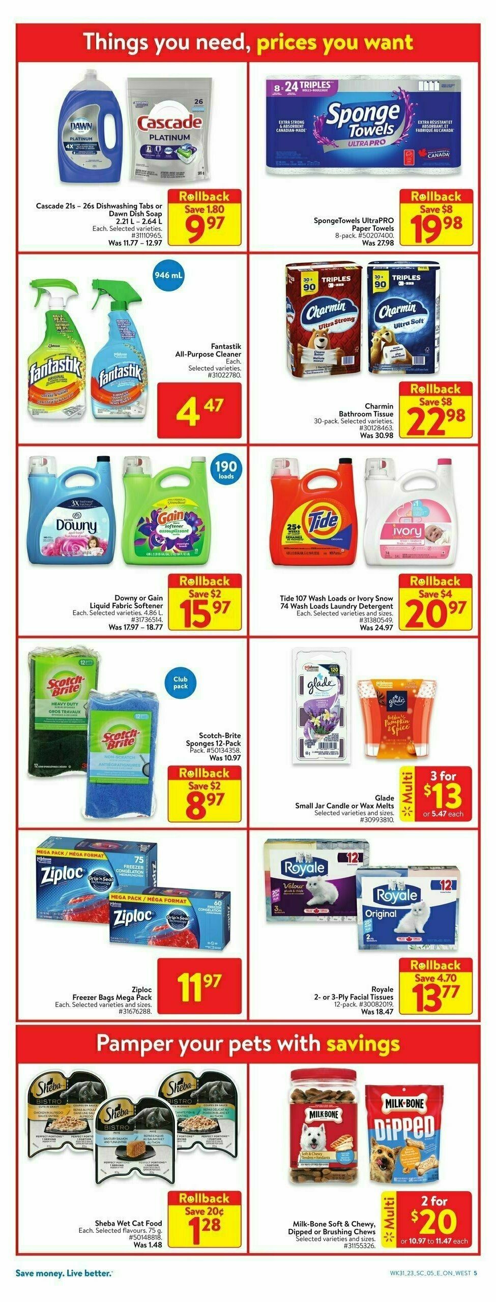 Walmart Flyer Flyer from August 24