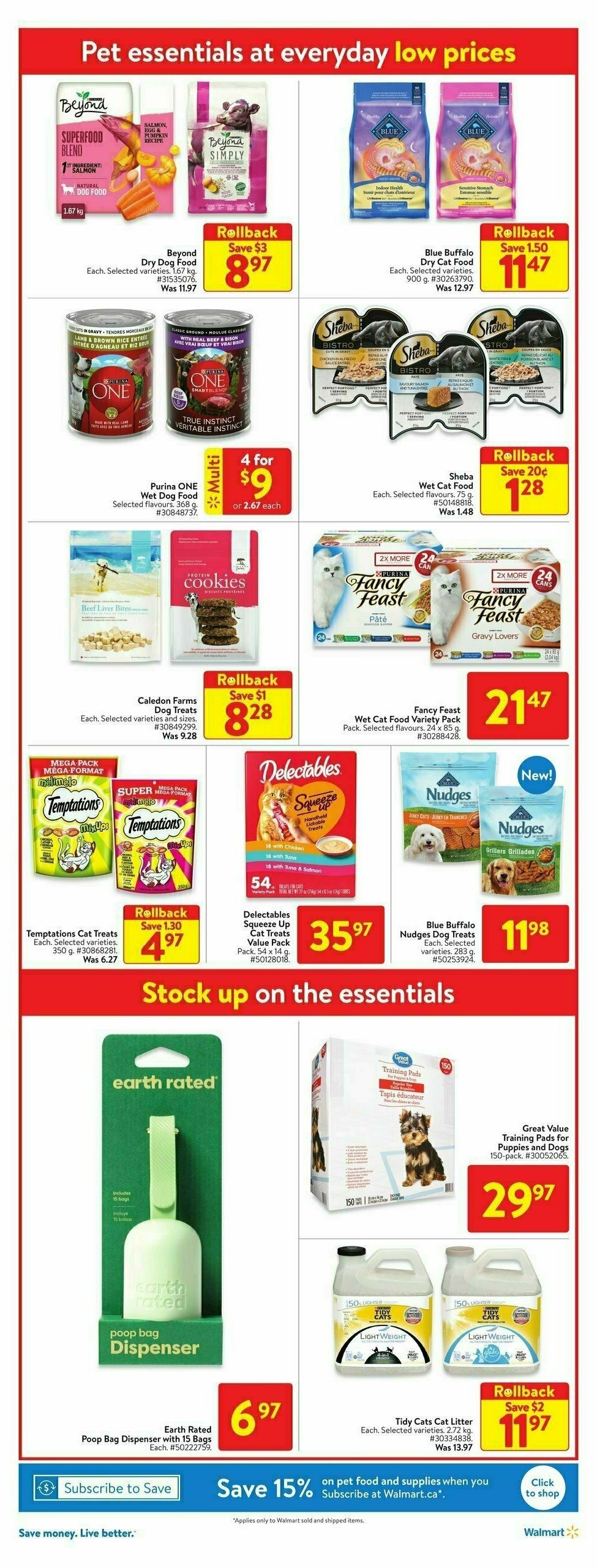 Walmart Flyer Flyer from August 24