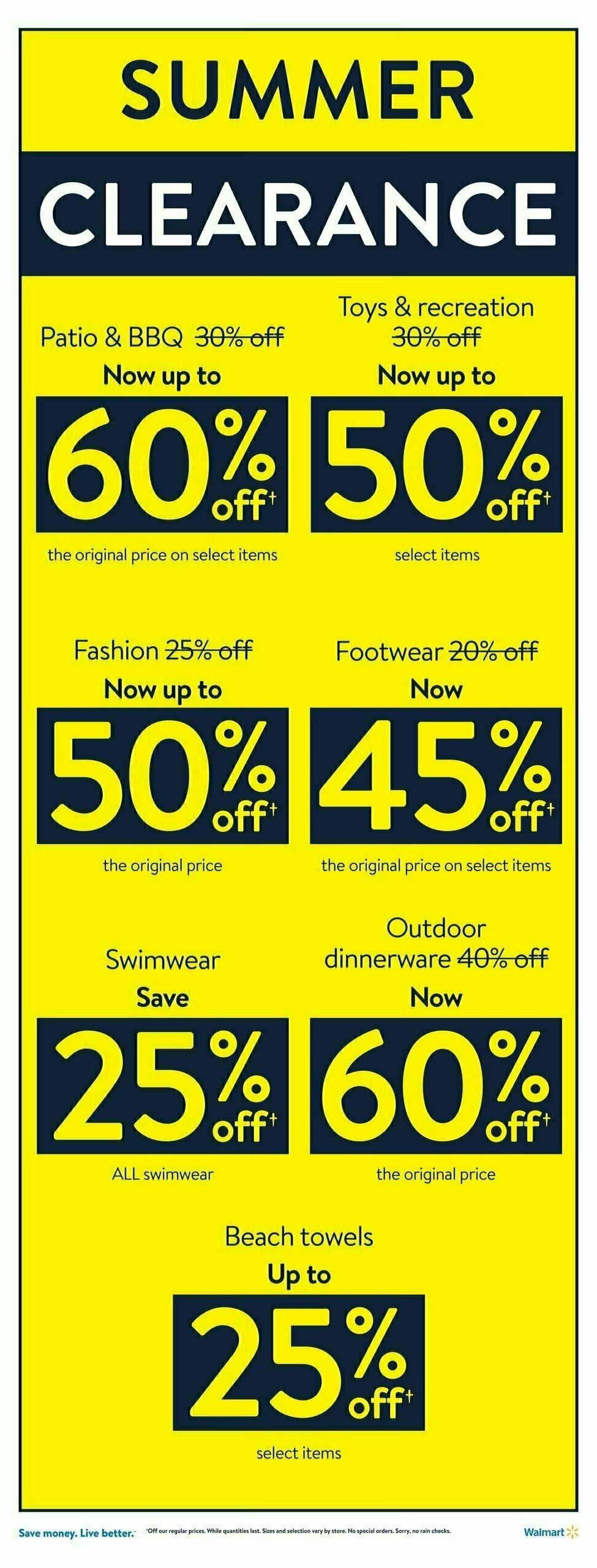 Walmart Flyer Flyer from August 24