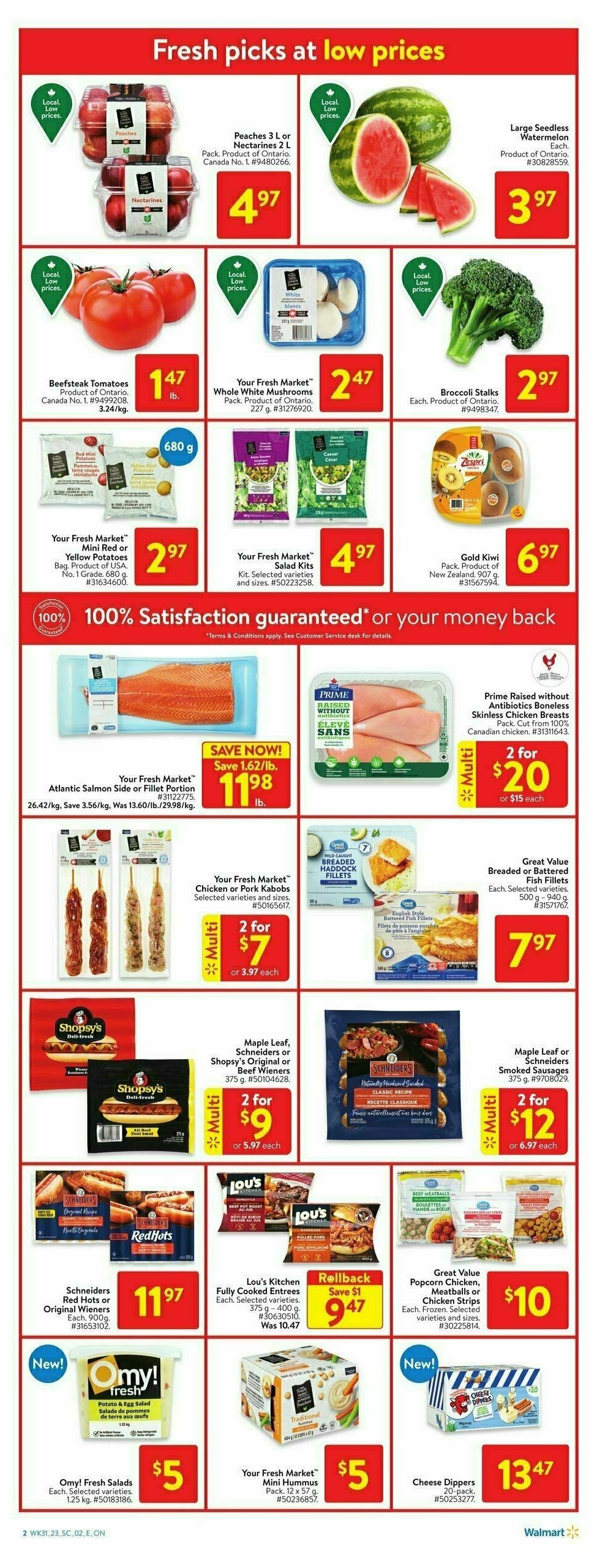 Walmart Flyer Flyer from August 24