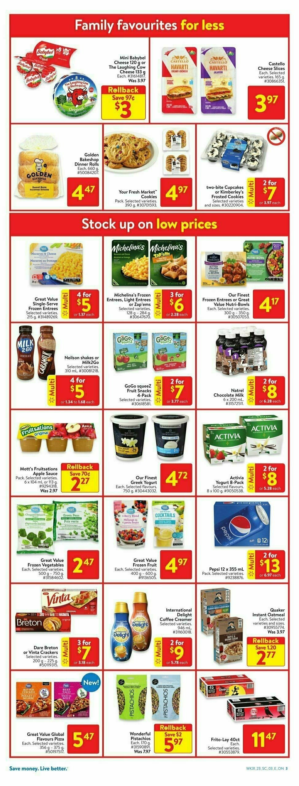 Walmart Flyer Flyer from August 24