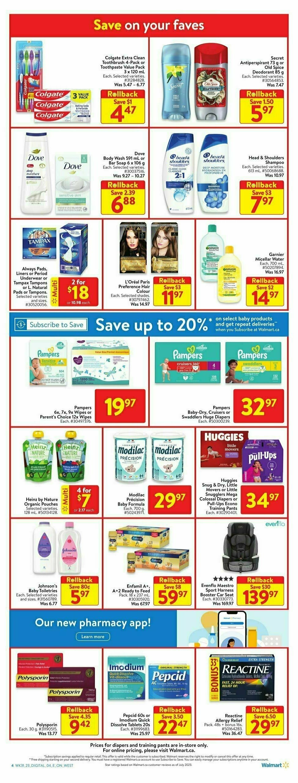 Walmart Flyer Flyer from August 24