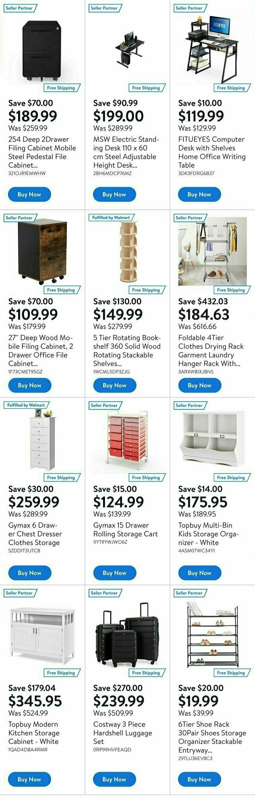 Walmart Deals Flyer Flyer from August 24