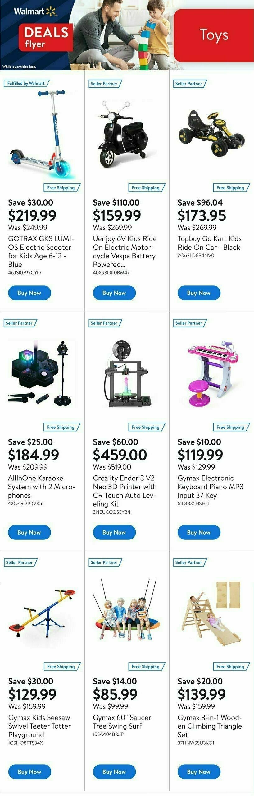 Walmart Deals Flyer Flyer from August 24