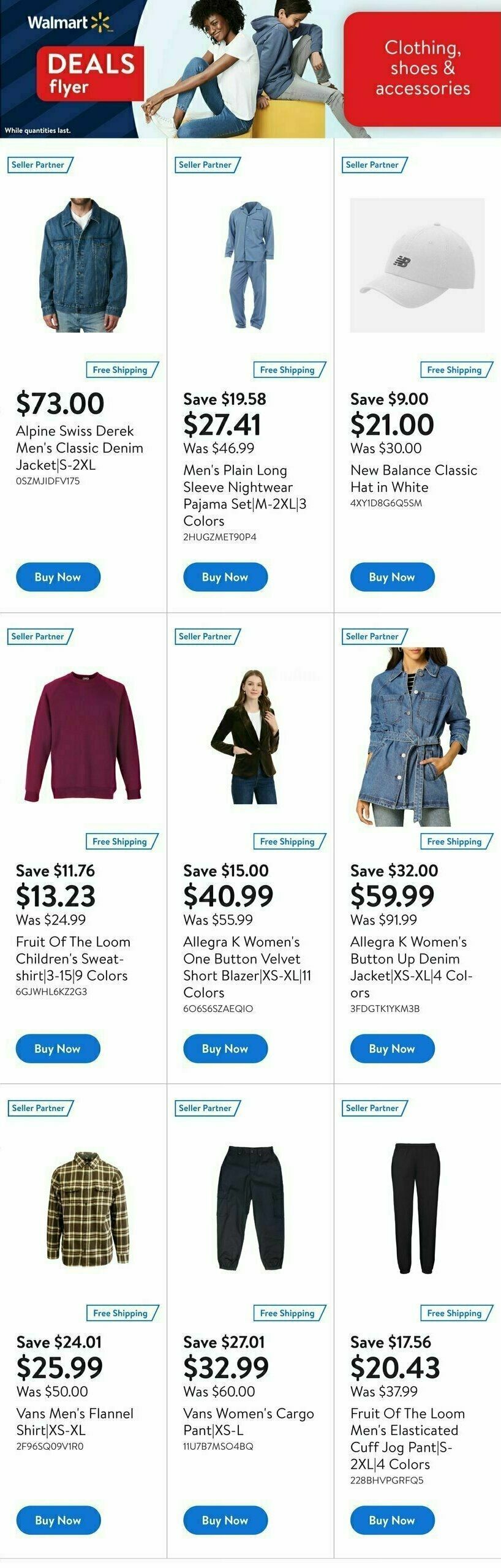 Walmart Deals Flyer Flyer from August 24