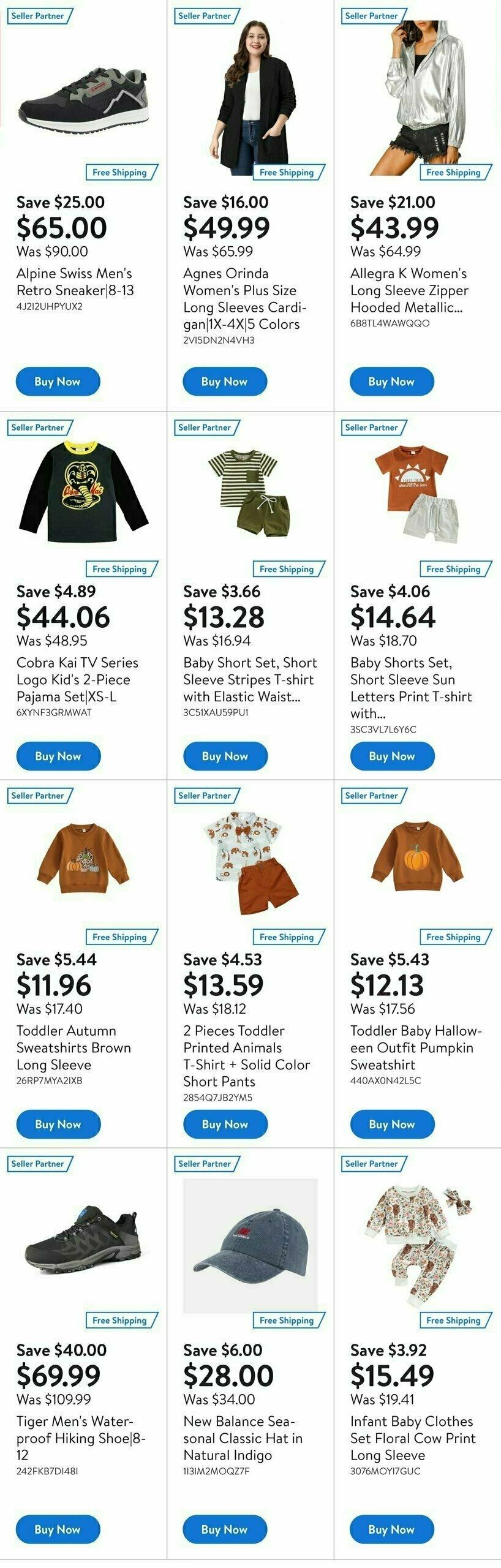 Walmart Deals Flyer Flyer from August 24