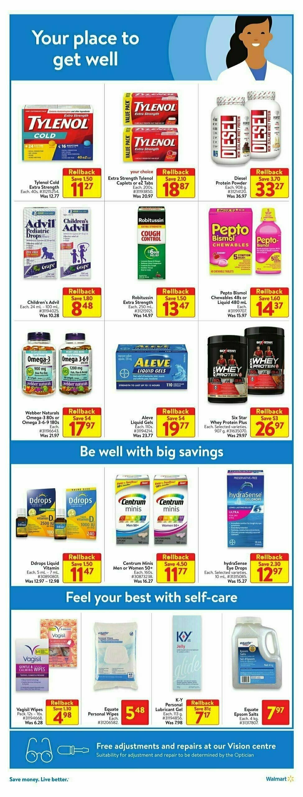 Walmart Flyer from August 31