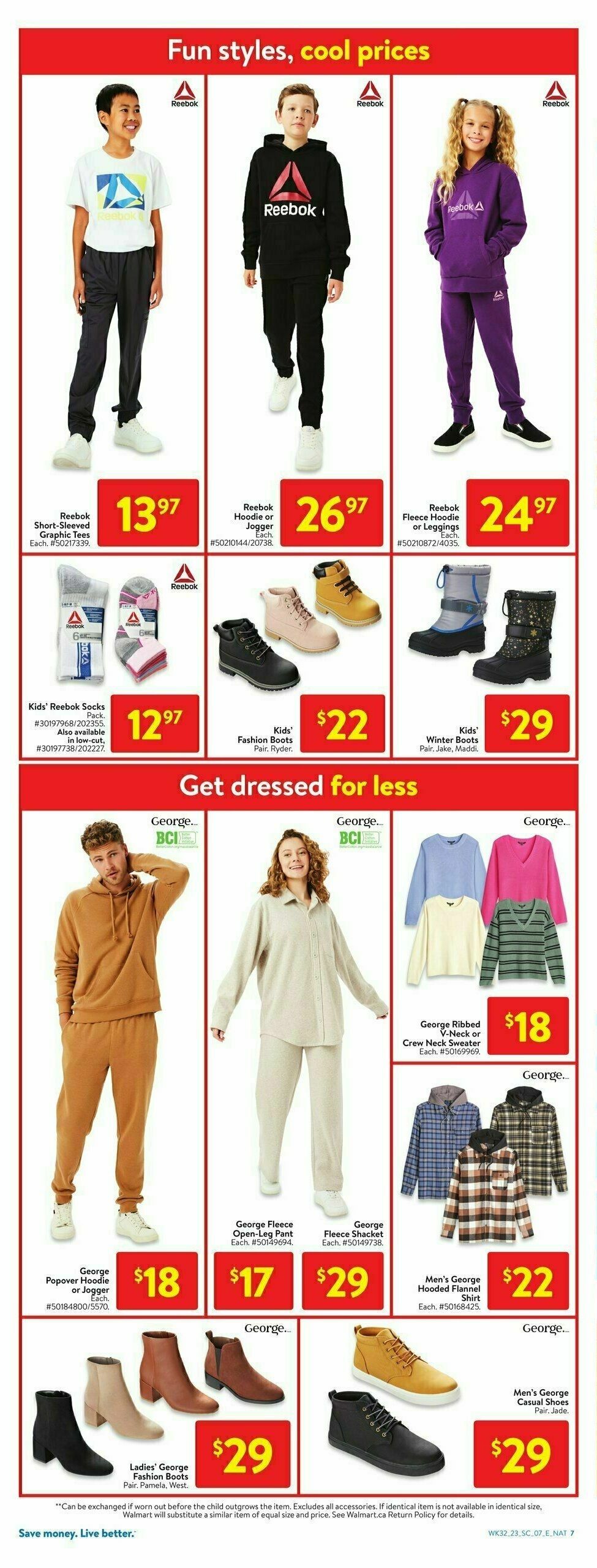 Walmart Flyer from August 31