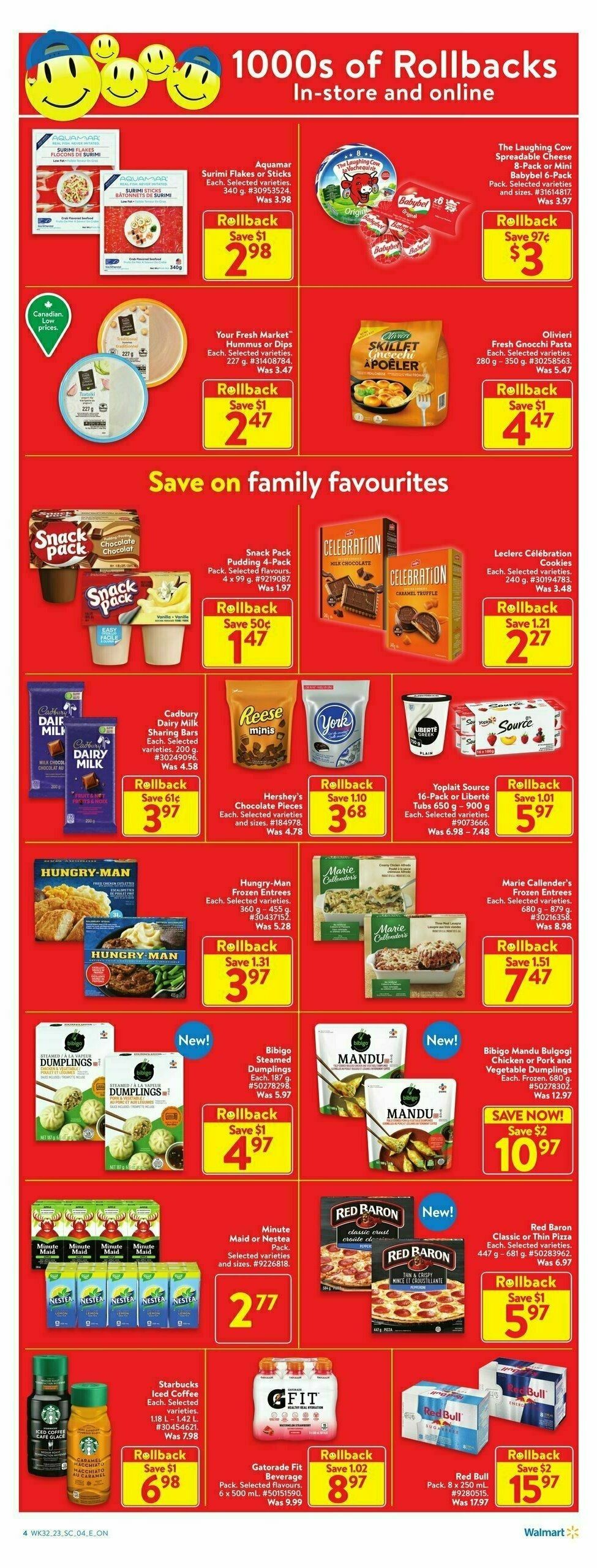 Walmart Flyer from August 31