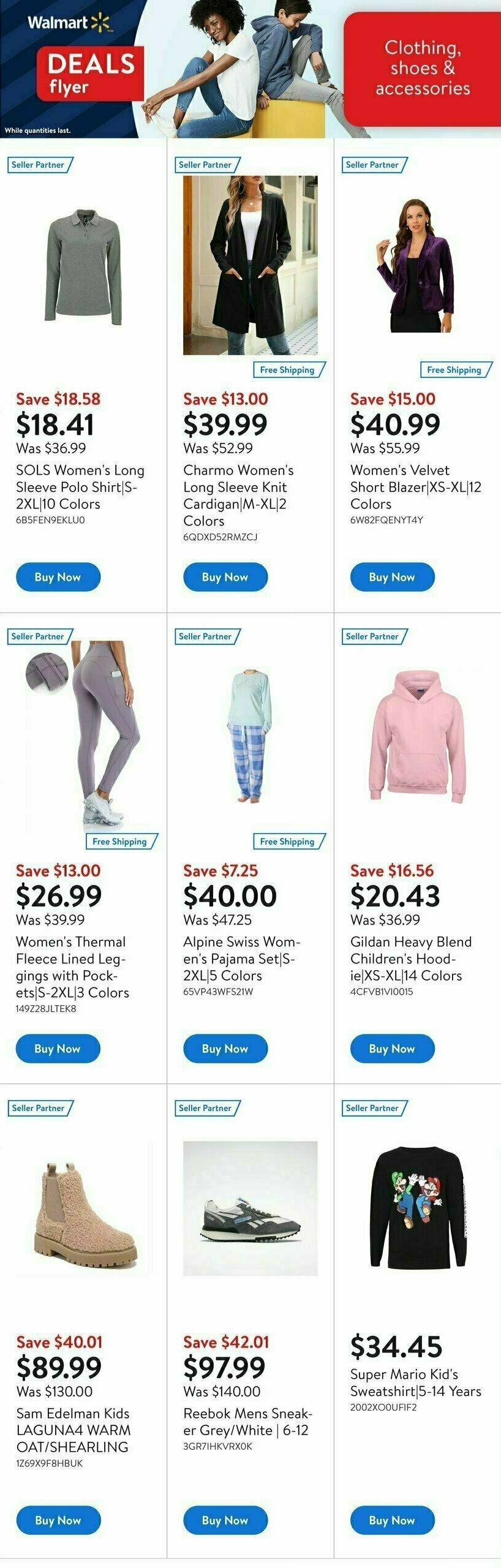 Walmart Deals Flyer Flyer from August 31