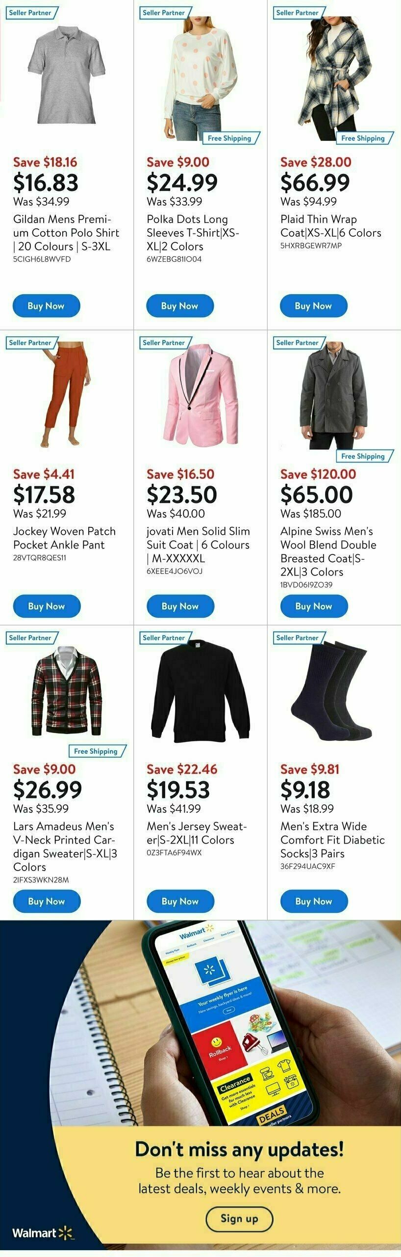 Walmart Deals Flyer Flyer from August 31
