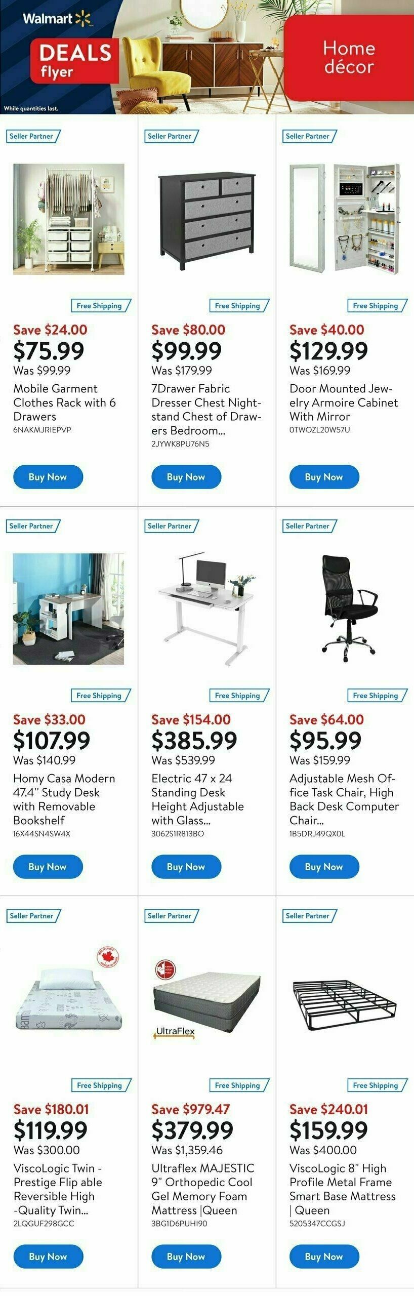 Walmart Deals Flyer Flyer from August 31