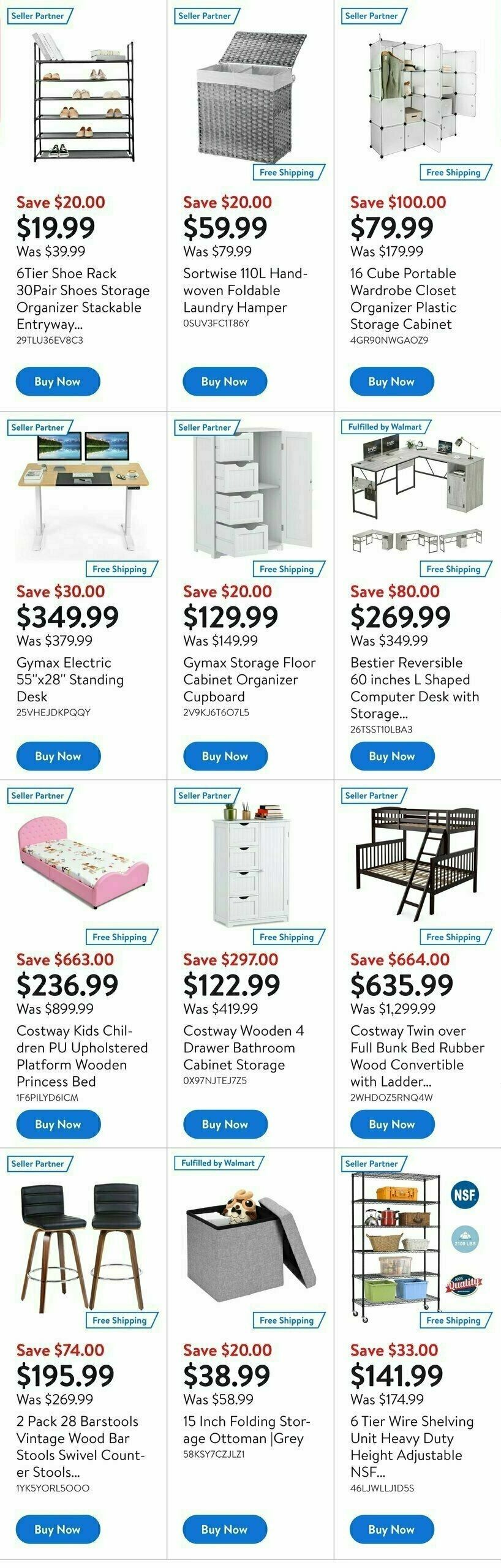 Walmart Deals Flyer Flyer from August 31