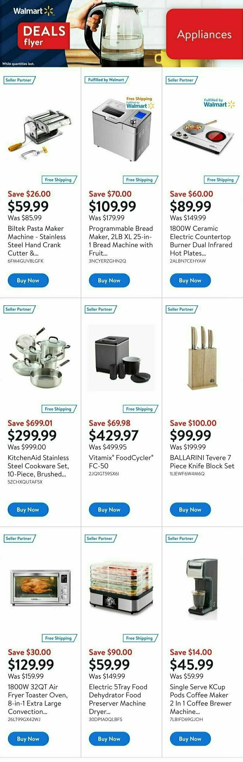 Walmart Deals Flyer Flyer from August 31