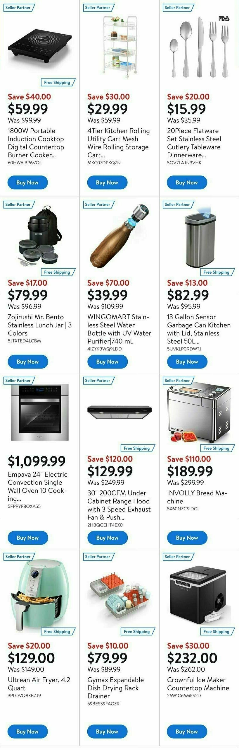 Walmart Deals Flyer Flyer from August 31
