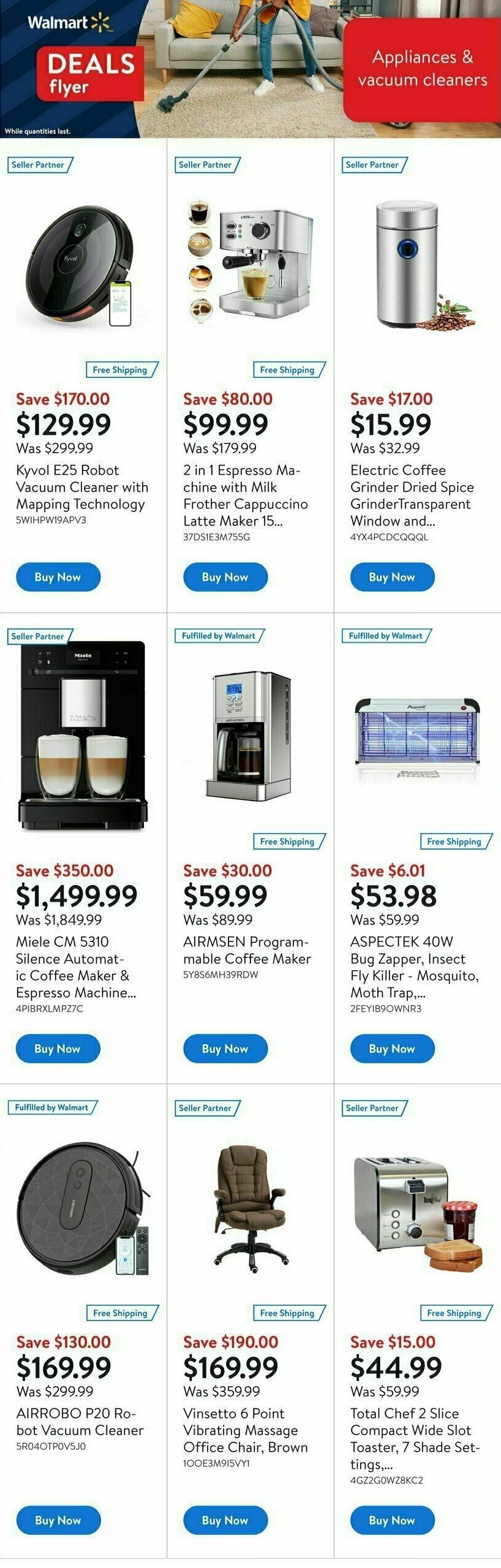 Walmart Deals Flyer Flyer from August 31