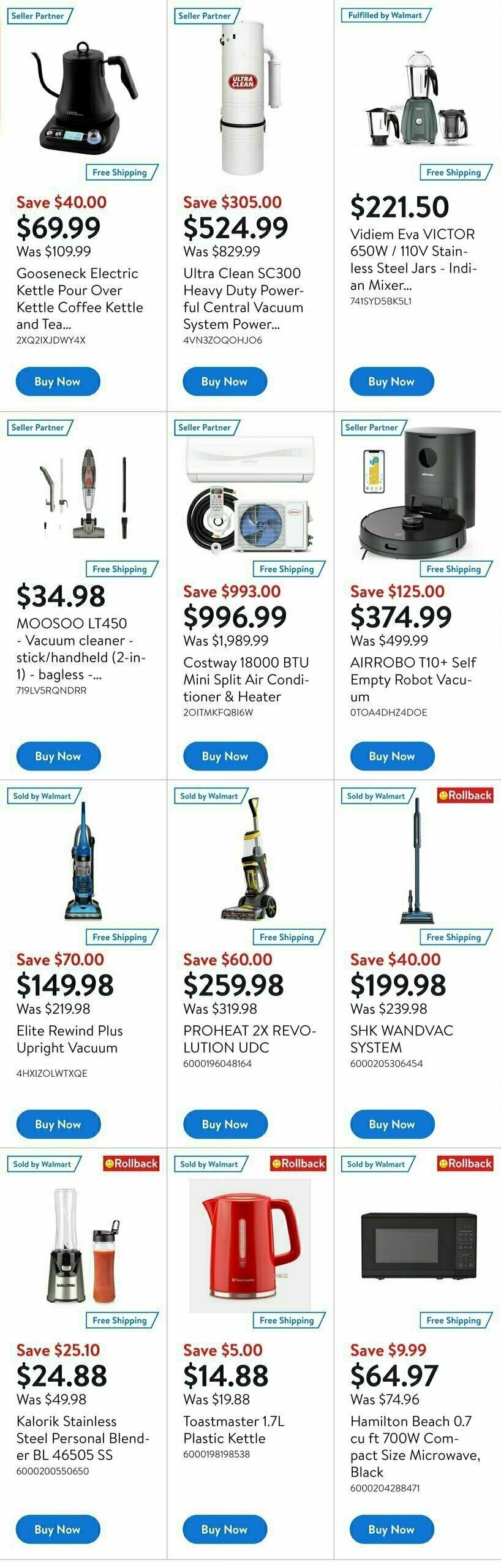 Walmart Deals Flyer Flyer from August 31