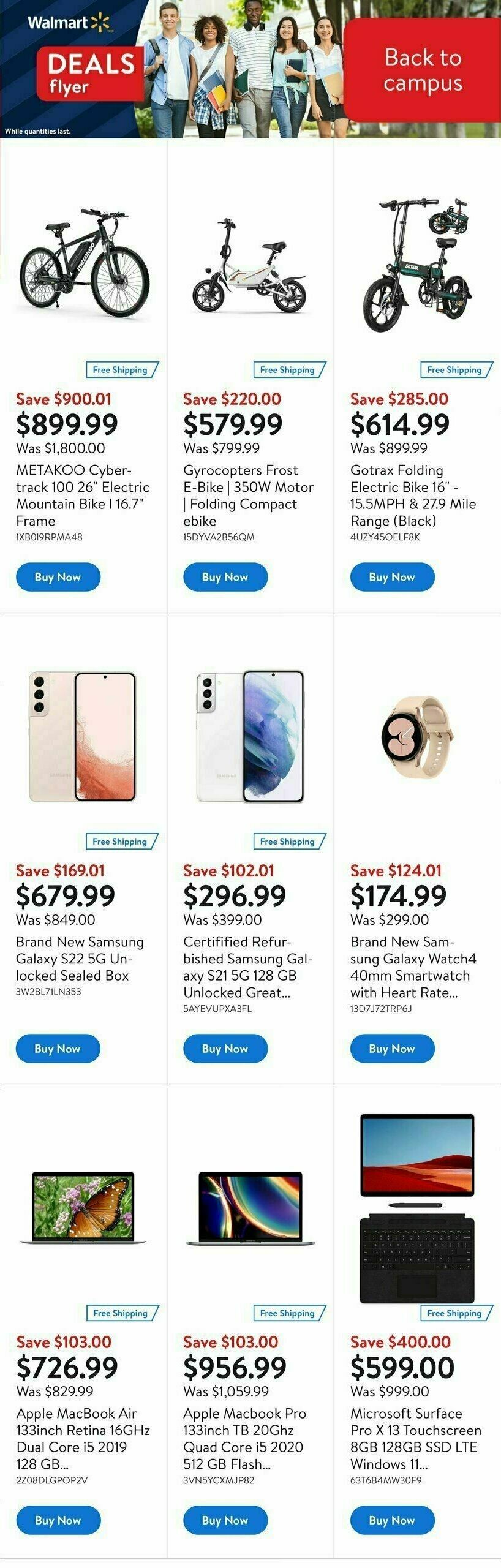 Walmart Deals Flyer Flyer from September 7