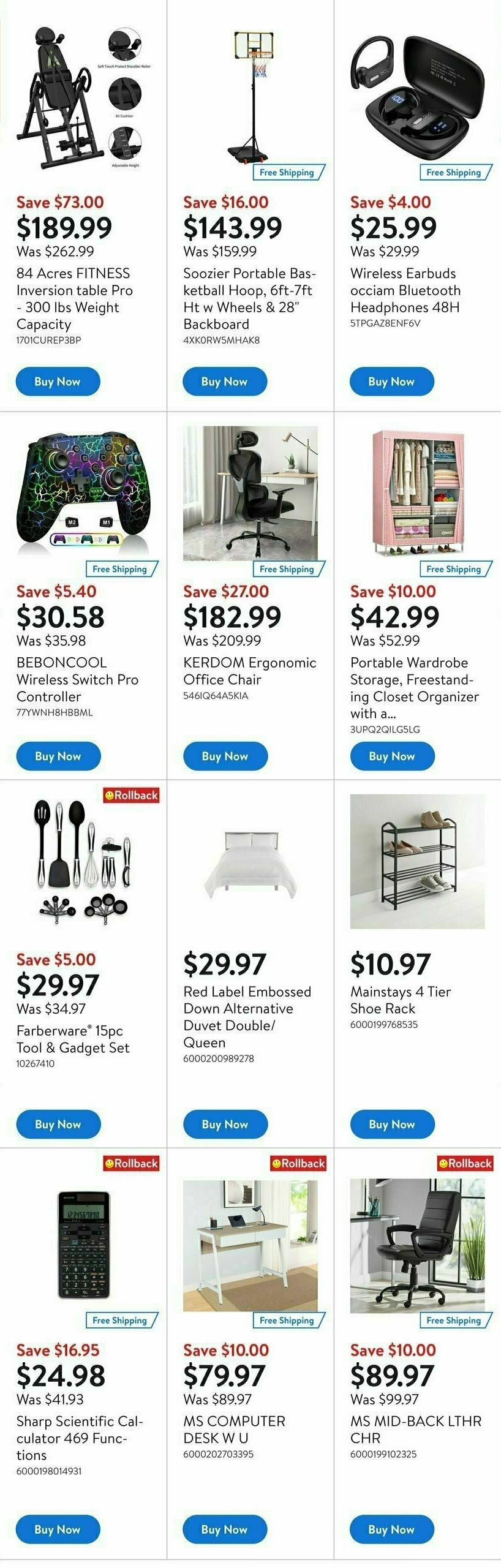 Walmart Deals Flyer Flyer from September 7