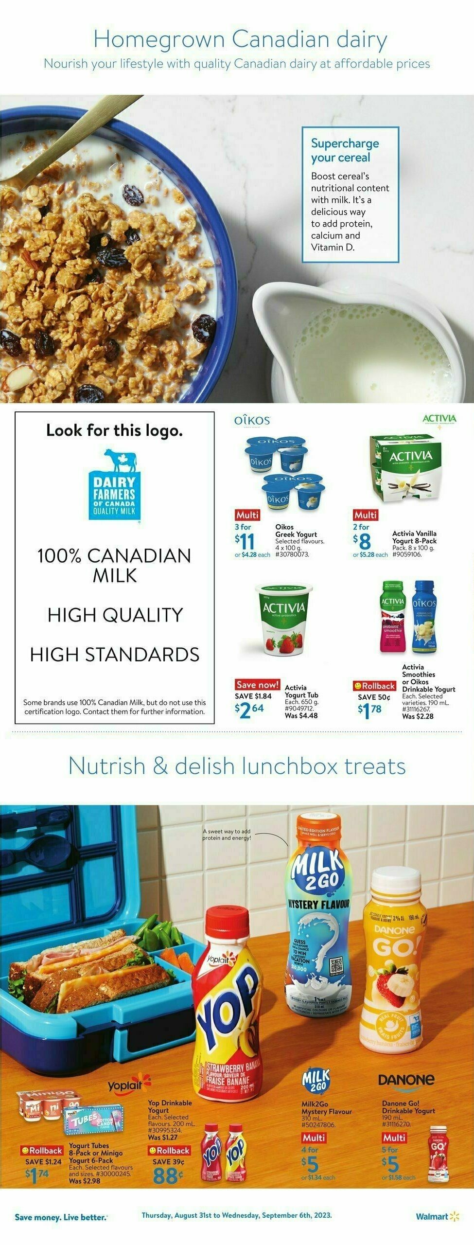 Walmart Flyer from September 7