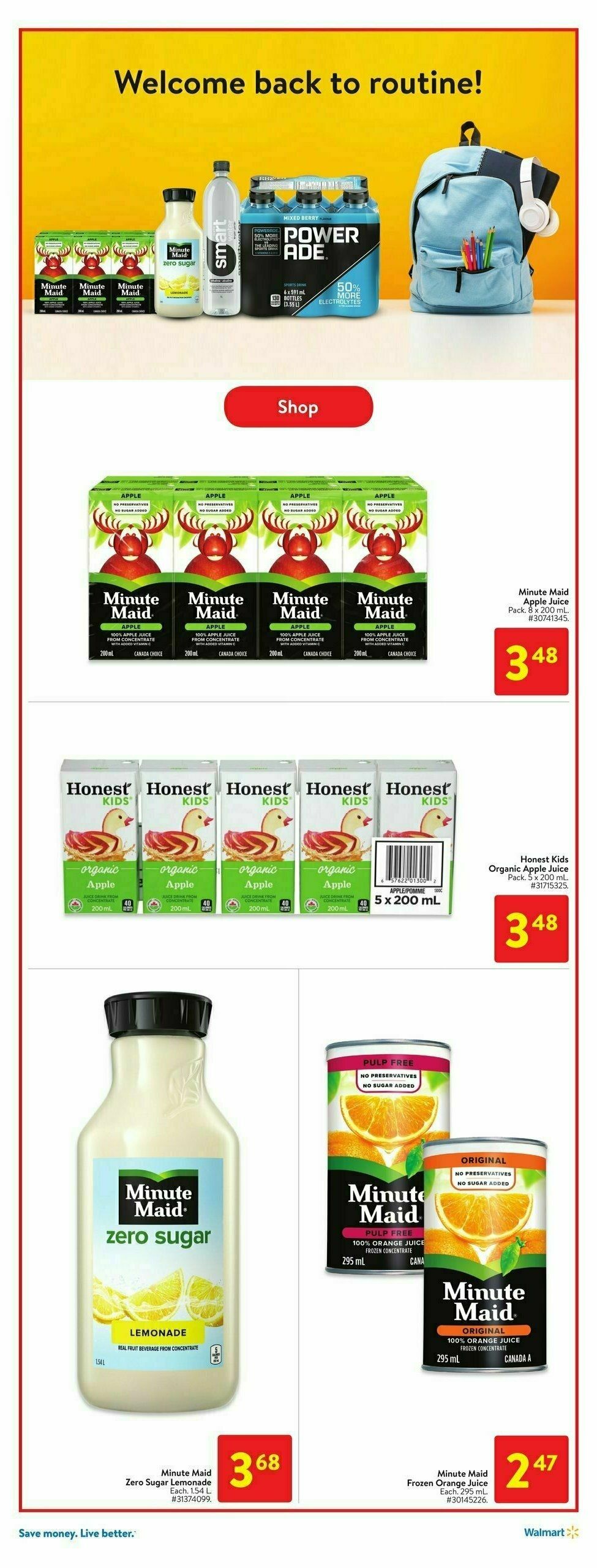 Walmart Flyer from September 7