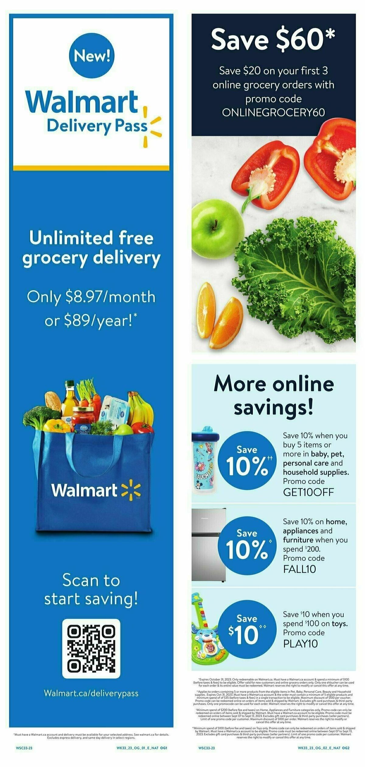 Walmart Flyer from September 7
