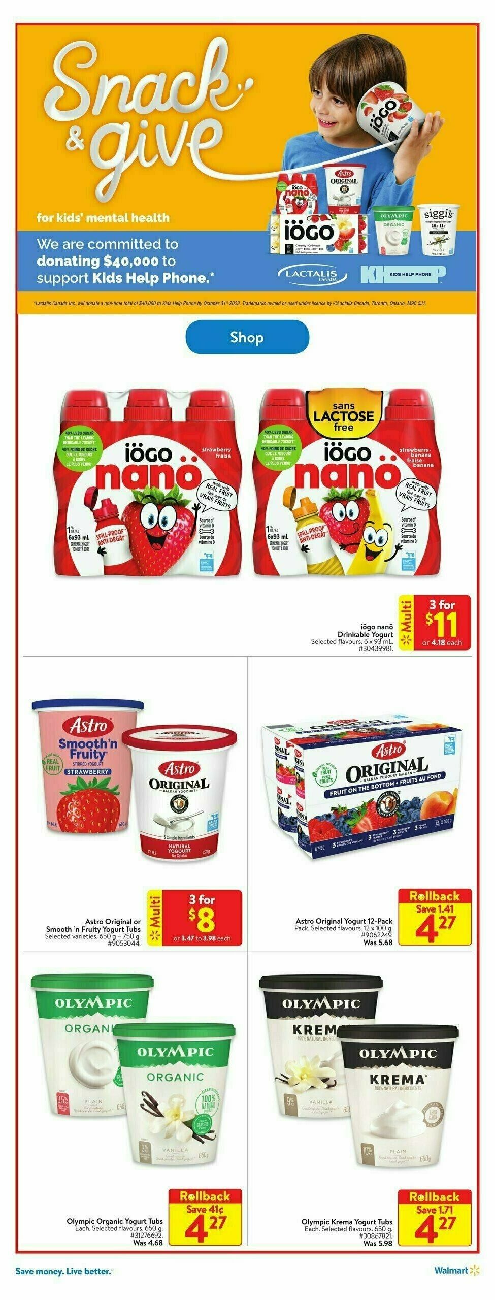 Walmart Flyer from September 7