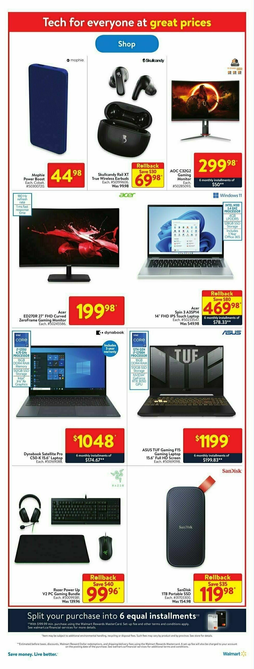Walmart Flyer from September 7