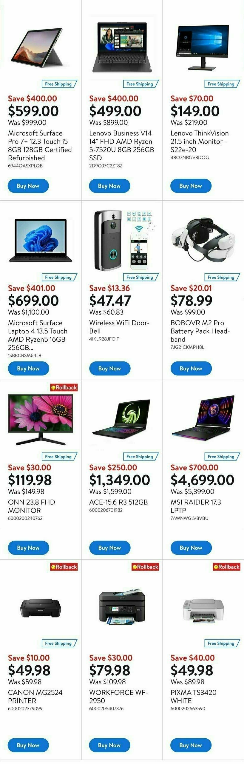 Walmart Deals Flyer Flyer from September 21