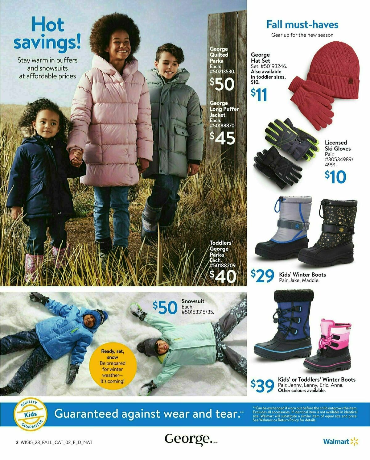 Walmart Fall Living Flyer from September 21