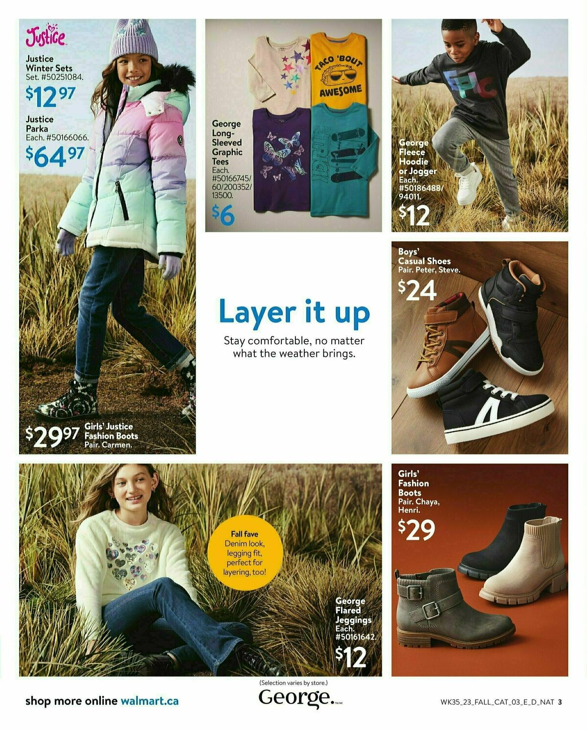 Walmart Fall Living Flyer from September 21