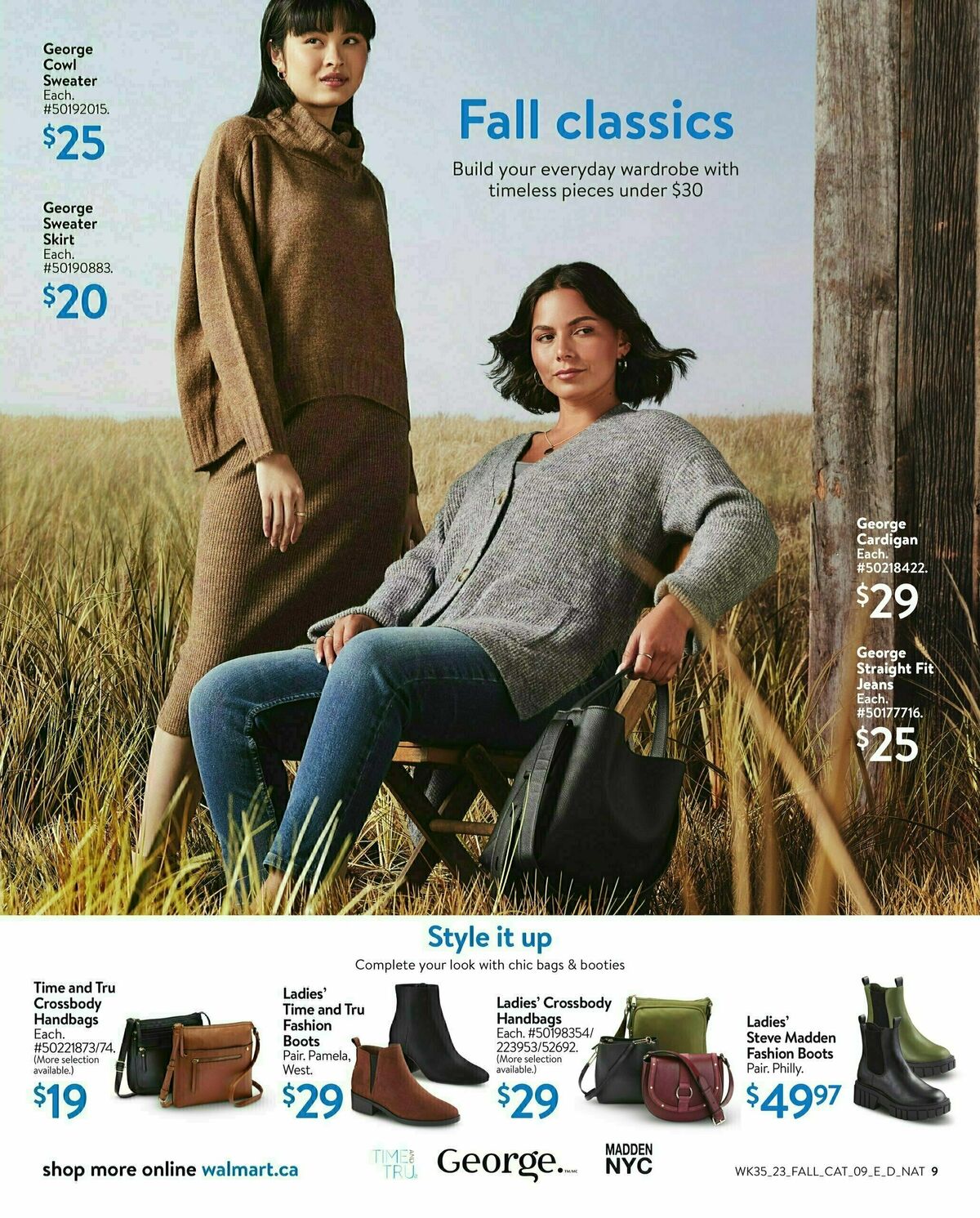 Walmart Fall Living Flyer from September 21