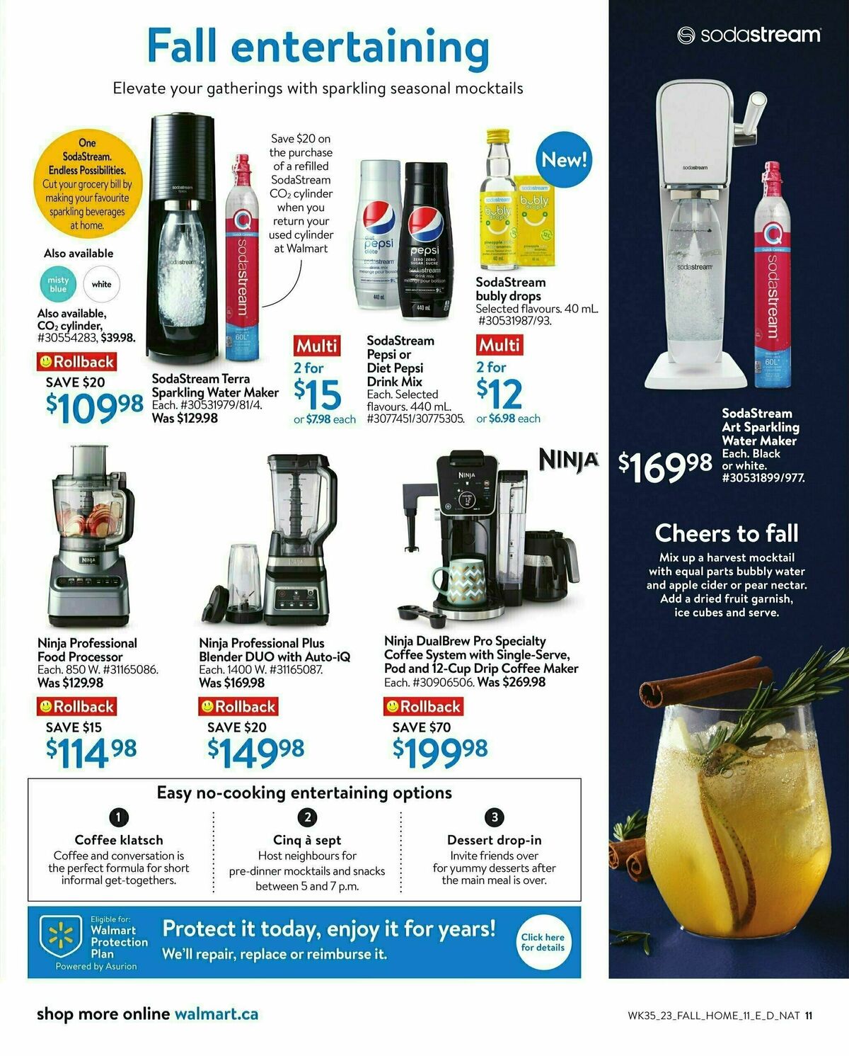 Walmart Celebrate Fall Flyer from September 21