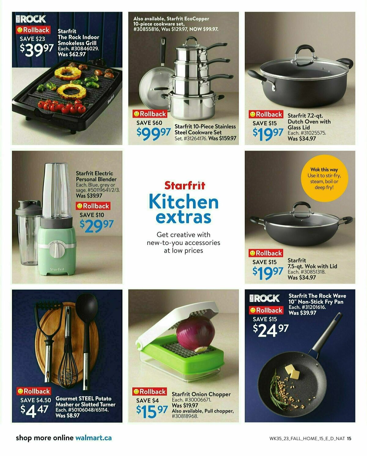 Walmart Celebrate Fall Flyer from September 21