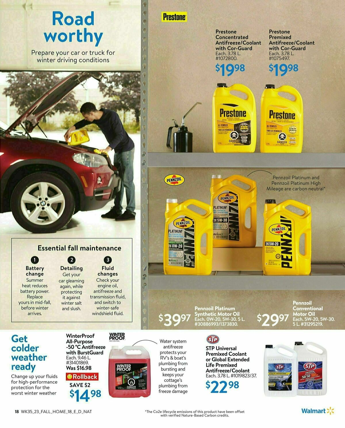 Walmart Celebrate Fall Flyer from September 21