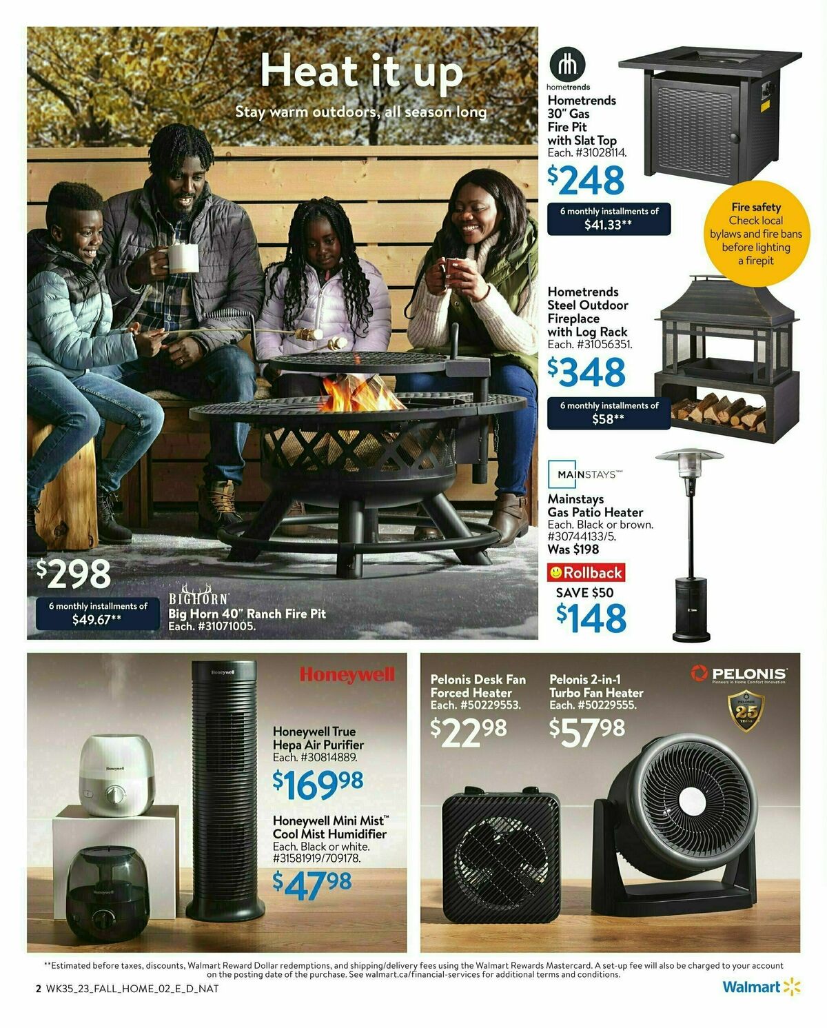 Walmart Celebrate Fall Flyer from September 21