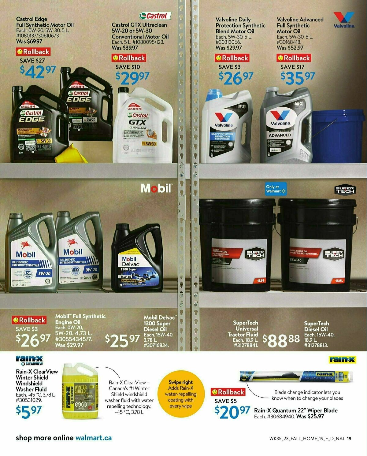 Walmart Celebrate Fall Flyer from September 21